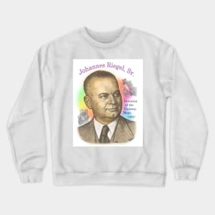 Johannes Riegel, Sr., Inventor of the Gummy Bear Crewneck Sweatshirt